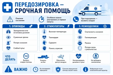 Помощь при передозировке в Нурлате