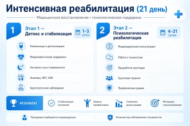 Реабилитация за 21 день в Нурлате